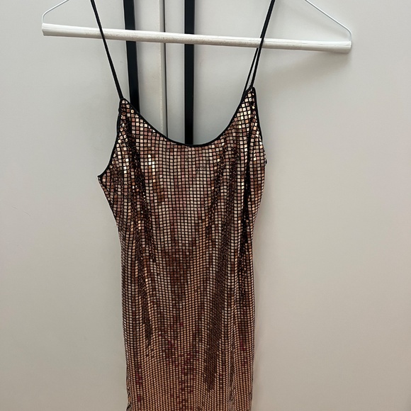 Alice + Olivia NELLE EMBELLISHED MINI DRESS 0 - Picture 5 of 7